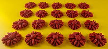20 x Edible 3D 20mm daisies daisy flowers icing toppers, cake cupcakes decorations T016