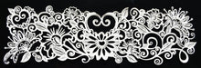 3 x Simply Heaven Edible Pre-Made Ready to Use Edible Cake Lace made from mat 57