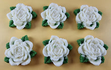 5 x Edible 3D 35mm High Detail Roses icing toppers, cake cupcakes decorations T108