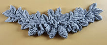 4 x Edible 3D 110mm Garlands, Christmas icing toppers, cake cupcakes decorations T097