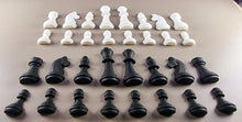 32 Piece Edible 3D Black and white Chess Set, icing, cupcake toppers T142
