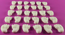 30 x Edible 3D 15mm Baby Feet icing toppers, cake cupcakes decorations T042