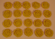 20 x Edible 3D 24mm medium roses flowers icing toppers, cake cupcakes decorations T002
