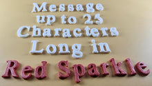 25 x Edible 3D Personalized Times New Roman Font, icing toppers, cake cupcakes decorations T083