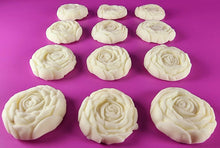 12 x Edible 3D 36mm large roses rose flowers icing toppers, cake cupcakes decorations T013