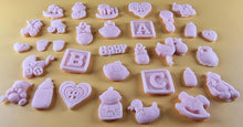 30 x Edible 3D Baby Toppers, icing toppers, cake cupcakes decorations T064