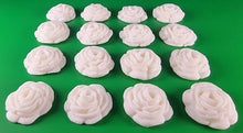 16 x Edible 3D 30mm roses rose flowers icing toppers, cake cupcakes decorations T010