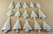 15 x Edible 3D 45mm Christmas Trees, icing toppers, cake cupcakes decorations T088