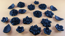 20 Piece Edible 3D Bouquet Flower set, icing toppers, cake cupcakes decorations T070