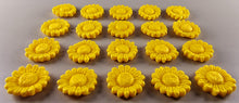 20 x Edible 3D 22mm flower flowers icing toppers, cake cupcakes decorations T030