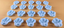 20 x Edible 3D 20mm flower flowers icing toppers, cake cupcakes decorations T023