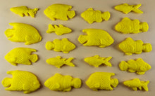 18 x Edible 3D 40mm Fish Set, icing toppers, cake cupcakes decorations T073