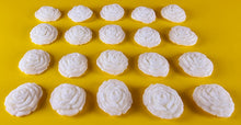 20 x Edible 3D 20mm roses rose flowers icing toppers, cake cupcakes decorations T009