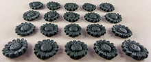 20 x Edible 3D 22mm flower flowers icing toppers, cake cupcakes decorations T030
