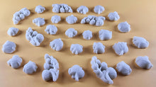 30 x Edible 3D 10mm Snowdrop Flowers, icing toppers, cake cupcakes decorations T066