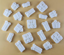 20 x Edible 3D 20mm Birthday, Chirstmas Presents, icing toppers, cake cupcakes decorations T087