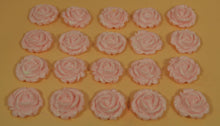 20 x Edible 3D 24mm medium roses flowers icing toppers, cake cupcakes decorations T002