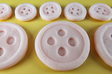 20 x Edible 3D 42mm Button Set, icing toppers, cake cupcakes decorations T079