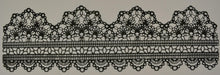3 x Simply Heaven Edible Pre-Made Ready to Use Edible Cake Lace made from mat 56
