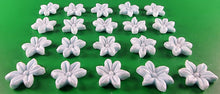 20 x Edible 3D 20mm flower flowers icing toppers, cake cupcakes decorations T034