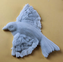 9 x Edible 3D 60mm Large Birds set icing toppers, cake cupcakes decorations T110