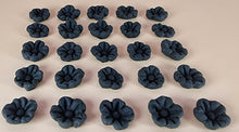 30 x Edible 3D 17mm flower flowers icing toppers, cake cupcakes decorations T006