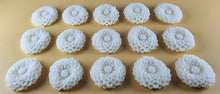 15 x Edible 3D Large Dahlia flowers, icing toppers, cake cupcakes decorations T078