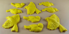9 x Edible 3D 60mm Large Birds set icing toppers, cake cupcakes decorations T110