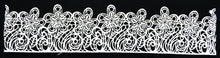 3 x Simply Heaven Edible Pre-Made Ready to Use Edible Cake Lace made from mat 13