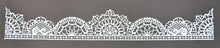 3 x Simply Heaven Edible Pre-Made Ready to Use Edible Cake Lace made from mat 53