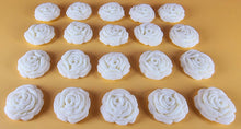 20 x Edible 3D 25mm roses rose flowers icing toppers, cake cupcakes decorations T008
