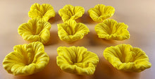 9 x Edible 3D 38mm Hibiscus flower flowers, icing toppers, cake cupcakes decorations T035