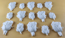 15 x Edible 3D 30mm Rose Bud Set, icing toppers, cake cupcakes decorations T074