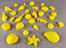 30 x Edible 3D seashells shells shells icing toppers, cake cupcakes decorations T007