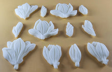 12 x Edible 3D 50mm Tulip Lilly flowers Set, icing toppers, cake cupcakes decorations T076