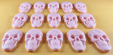 15 x Edible 3D 42mm Skulls, Skull icing toppers, cake cupcakes decorations T040