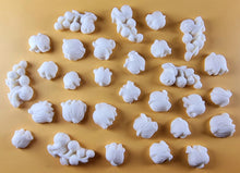 30 x Edible 3D 10mm Snowdrop Flowers, icing toppers, cake cupcakes decorations T066