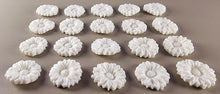 20 x Edible 3D 20mm flower flowers icing toppers, cake cupcakes decorations T021