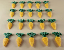 20 x Edible 3D 18mm Mixed Vegetables icing toppers, cake cupcakes decorations T100