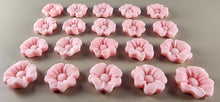 20 x Edible 3D 20mm flower flowers icing toppers, cake cupcakes decorations T019