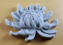 10 x Edible 3D 50mm Chrysanthemum Flower Set icing toppers, cake cupcakes T111