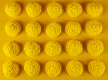 20 x Edible 3D 20mm roses rose flowers icing toppers, cake cupcakes decorations T009