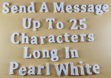 25 x Edible 3D Personalized Cumbria Font Text, icing toppers, cake cupcakes decorations T082