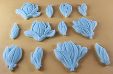 12 x Edible 3D 50mm Tulip Lilly flowers Set, icing toppers, cake cupcakes decorations T076