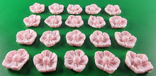 20 x Edible 3D 20mm flower flowers icing toppers, cake cupcakes decorations T032