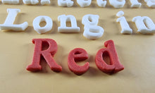 25 x Edible 3D Personalized Times New Roman Font, icing toppers, cake cupcakes decorations T083