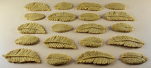 20 x Edible 3D 50mm Feather Set, icing toppers, cake cupcakes decorations T075