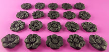 20 x Edible 3D 22mm flower flowers icing toppers, cake cupcakes decorations T025
