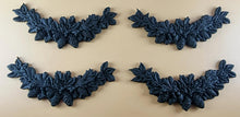 4 x Edible 3D 110mm Garlands, Christmas icing toppers, cake cupcakes decorations T097