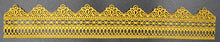 3 x Simply Heaven Edible Pre-Made Ready to Use Edible Cake Lace made from mat 38